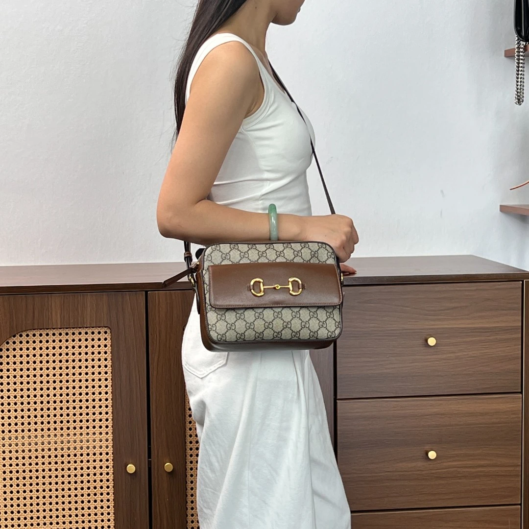 95新 GUCCI/古驰 GUCCI 1955相机包/优尔严选/