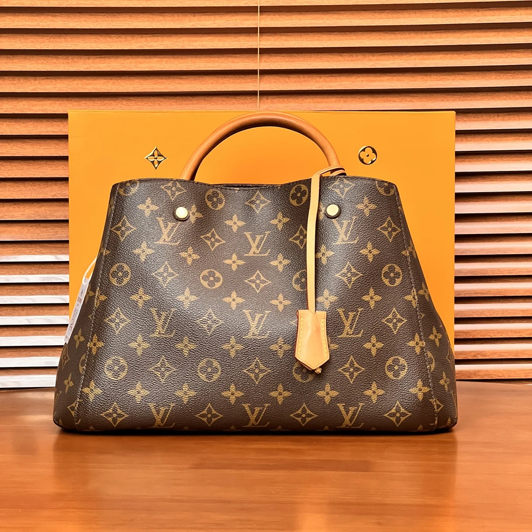95新 LouisVuitton/路易威登 蒙田中号手提包/优尔严选/68753
