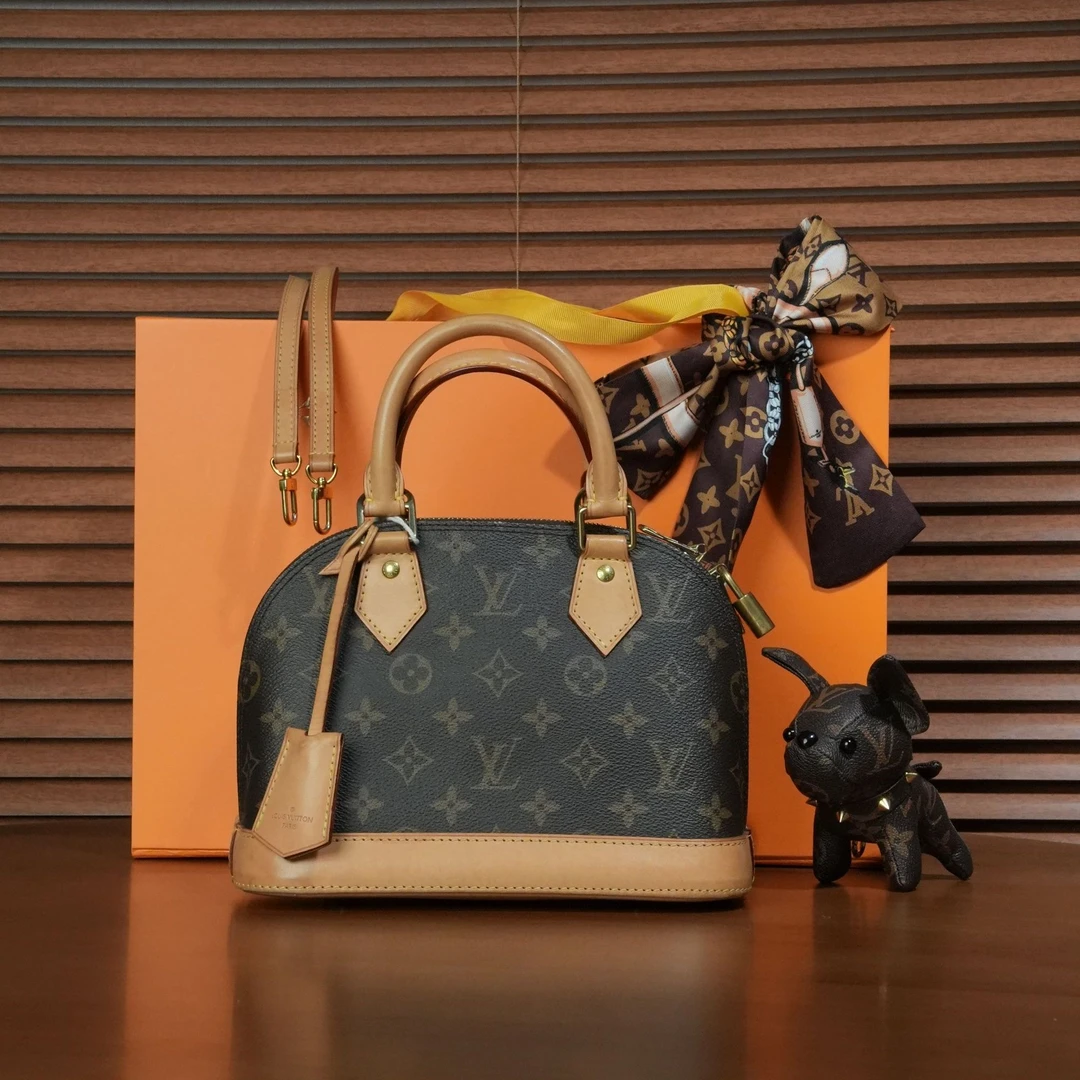 95新 LouisVuitton/路易威登 手提贝壳BB/优尔严选/56551