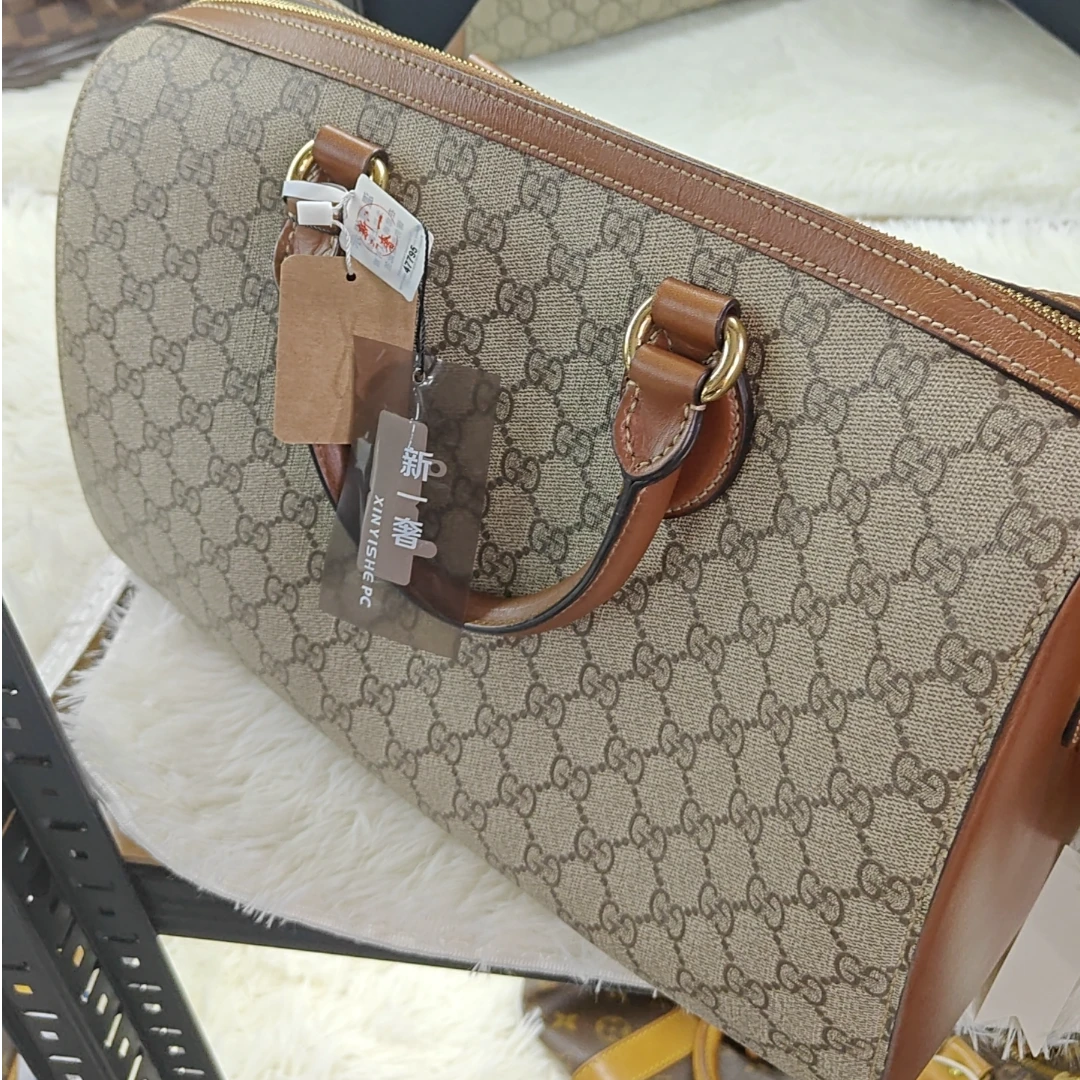 95新 GUCCI/古驰 手提托特包/翠翠可可在仓库