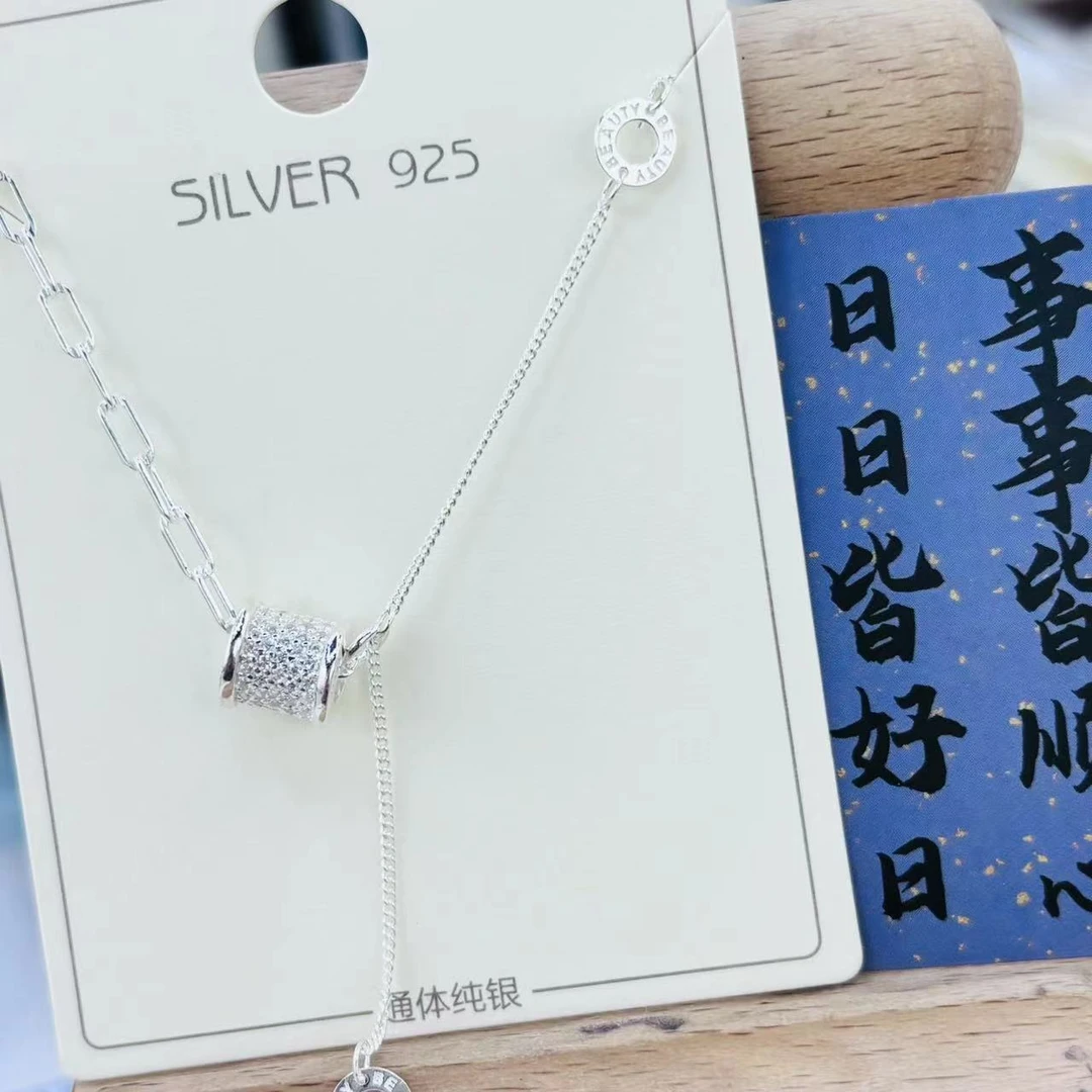 坠链均足银 76满z蛮腰项链