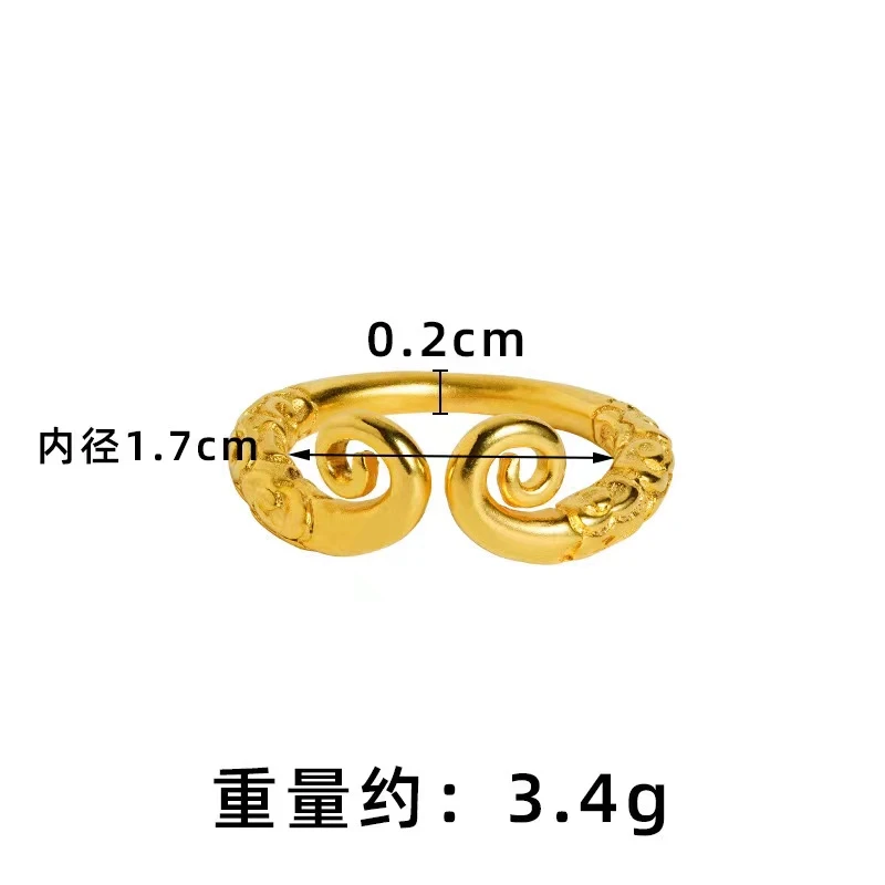 铜合金戒指 爆款紧箍咒戒指uzuk#J24 新疆包邮