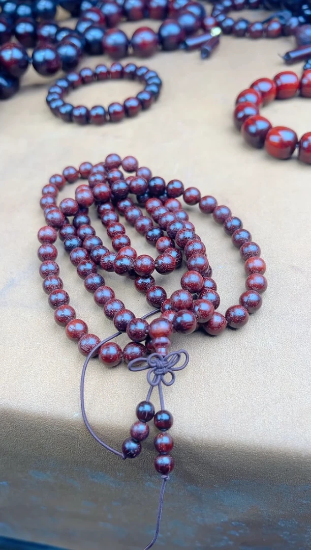 【闪购商品】小叶紫檀手串/手链08边角料印度小叶紫檀