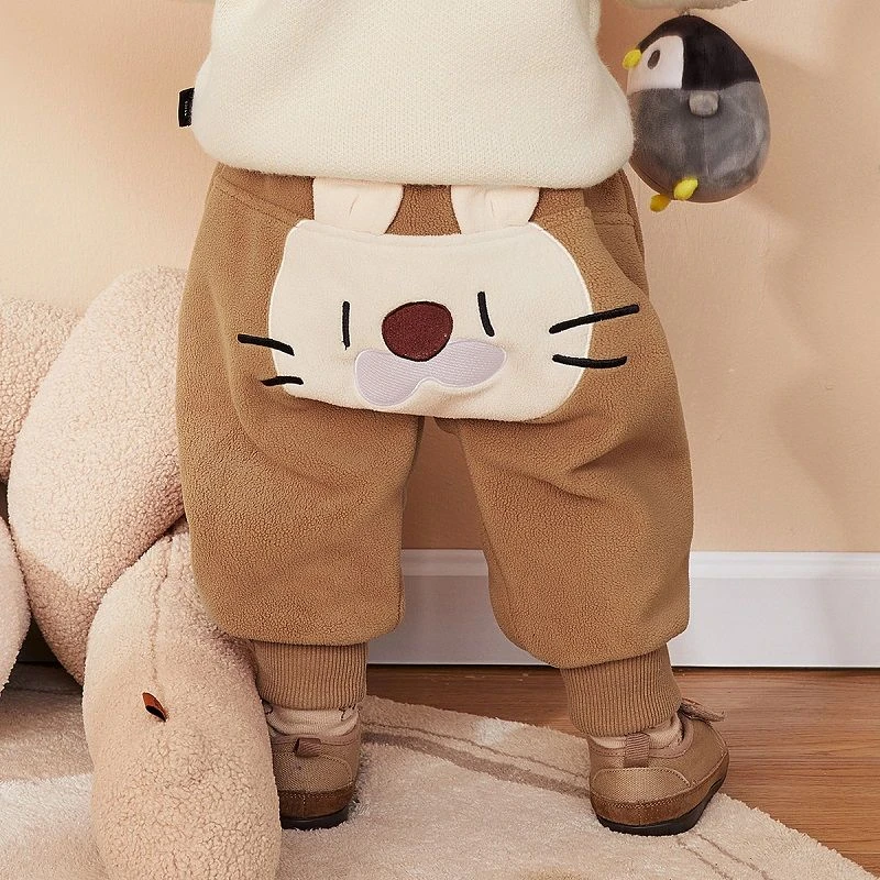 宝宝大屁屁裤冬装婴儿秋冬长裤儿童洋气休闲裤秋冬潮