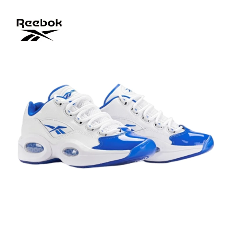 Reebok23男女款QUESTION艾弗森复古运动蓝脚趾篮球鞋100033891