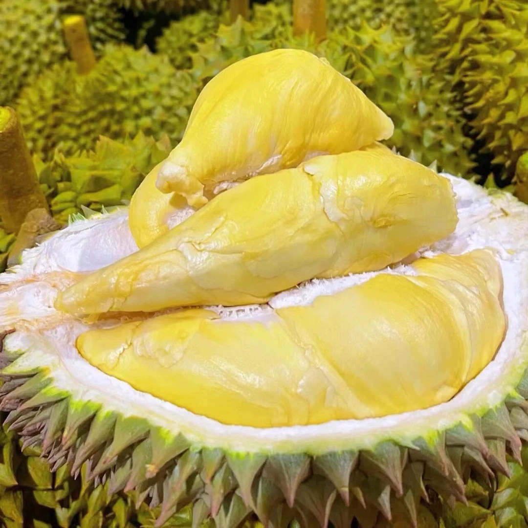 【 分享装2斤纯果肉】泰国树熟金枕鲜榴莲现扒果肉核小