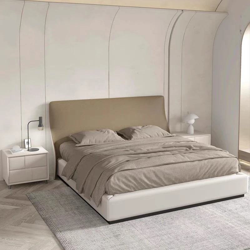 Altea床阿尔特亚意式设计师布艺现代极简轻奢床超薄 双人主卧婚床