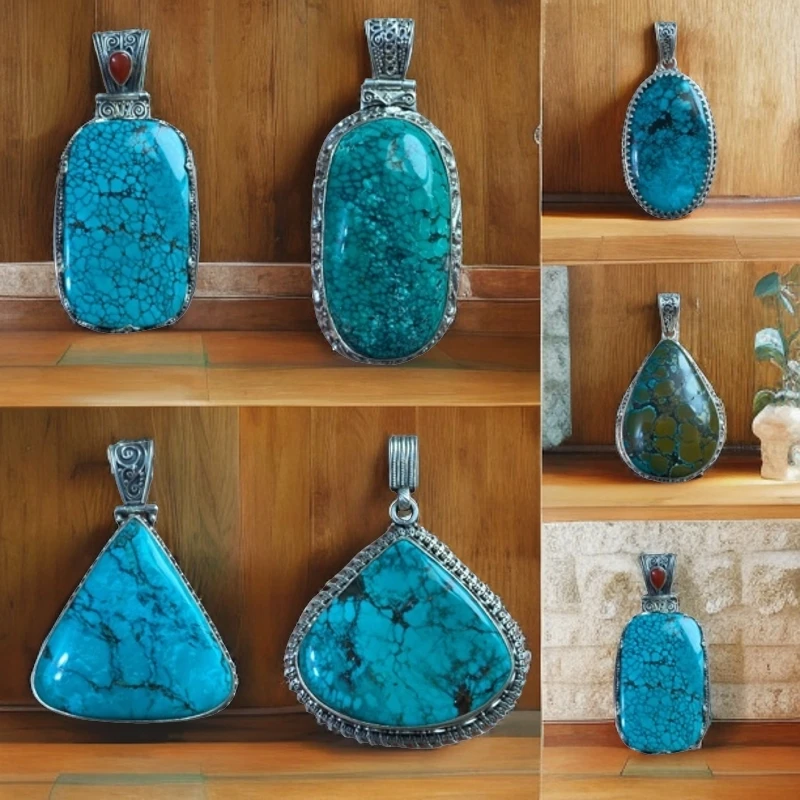 吊坠925银 中古vintage 国外回流松松吊坠复古手工定制