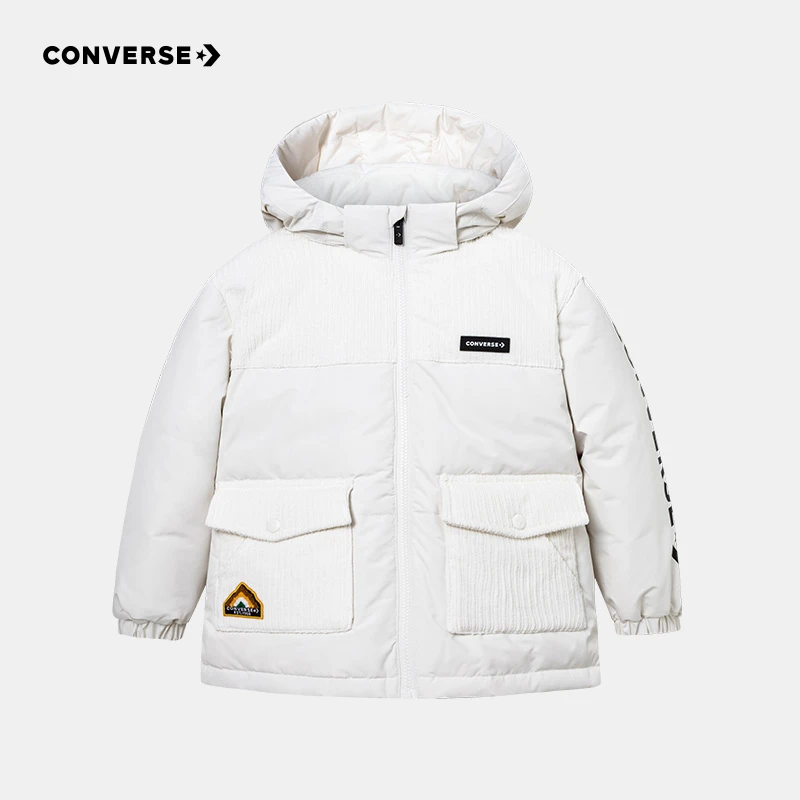 【奥莱专属】Converse匡威男童商场同款保暖休闲羽绒服CNVB-HO-D164