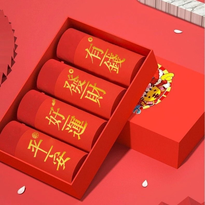 2024龙年红色本命年男士短裤内裤抗菌结婚喜庆新年大红礼盒装