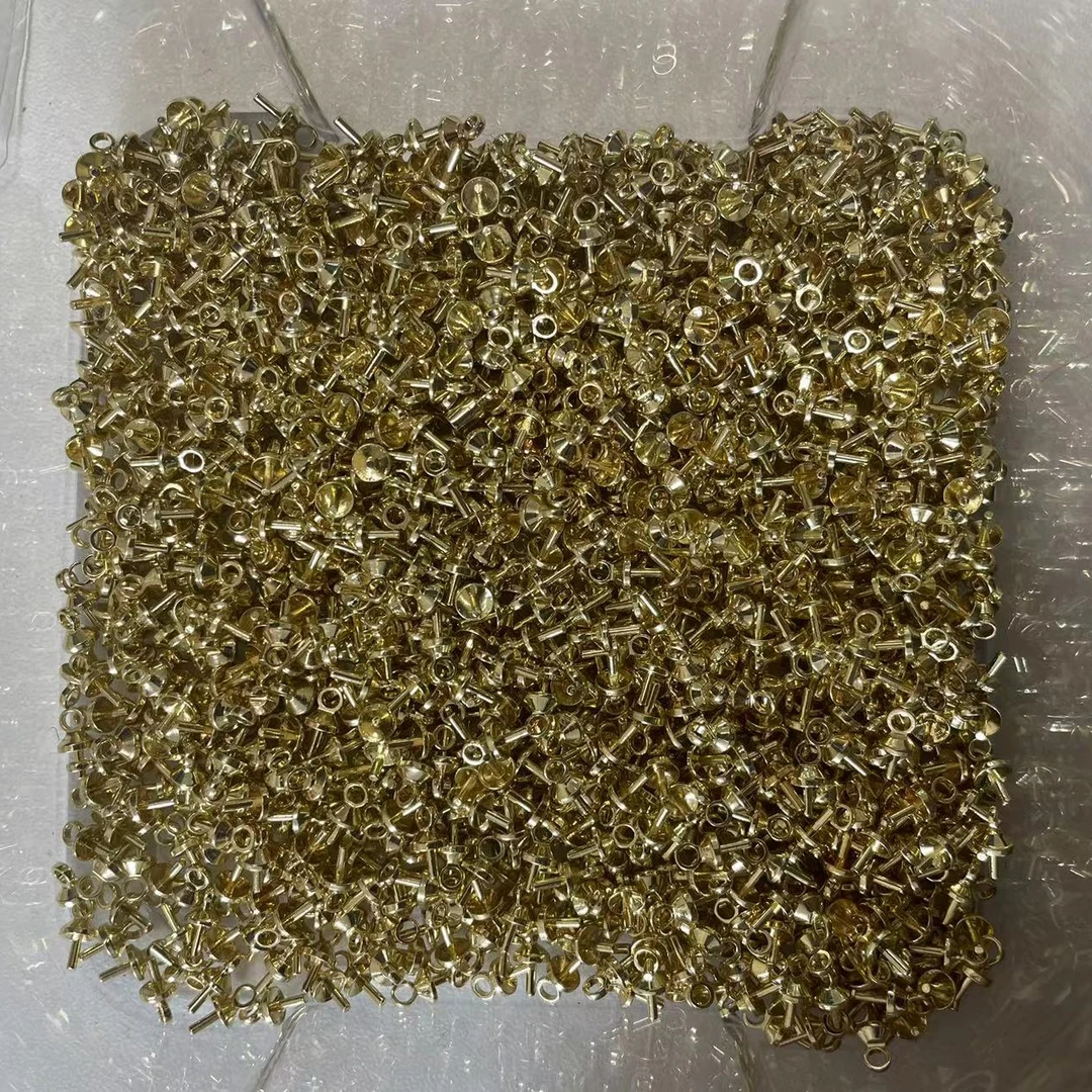 【海家】合金圆头针羊角钉吊孔配件手工diy饰品配件