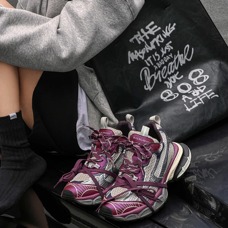 运动鞋老爹鞋女 休闲老爹鞋女厚底增高女鞋 ins百搭跑步低帮透气