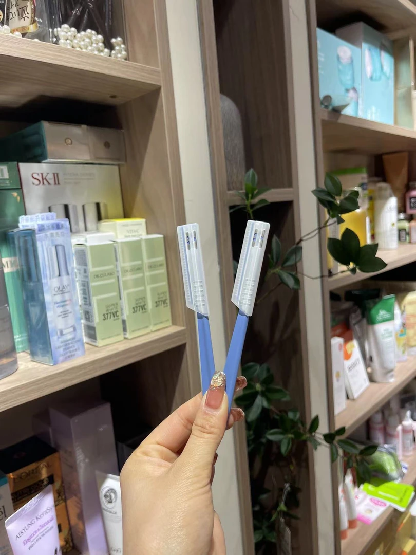 安全型修眉刀防刮伤专用刮眉毛剪刀片女士