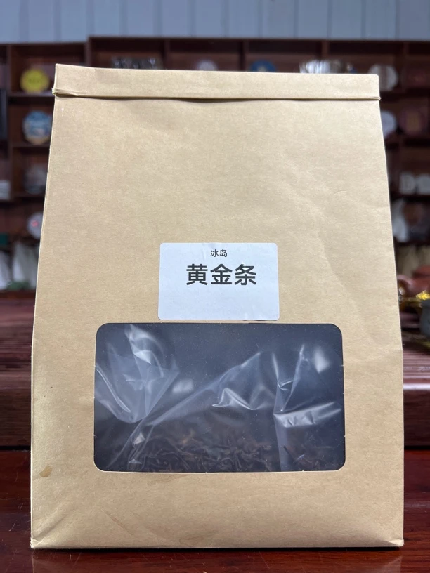 2014年冰岛黄金条500克熟茶散料