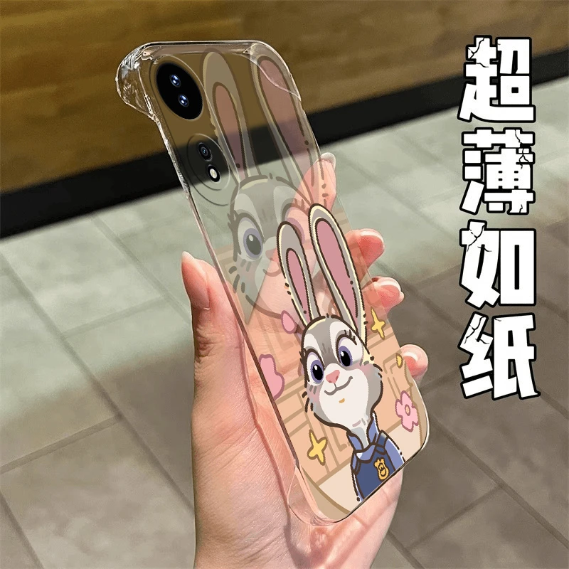 星星朱迪适用于VIVOS19手机壳网红透明s19PRO小众ins风无边框PC壳