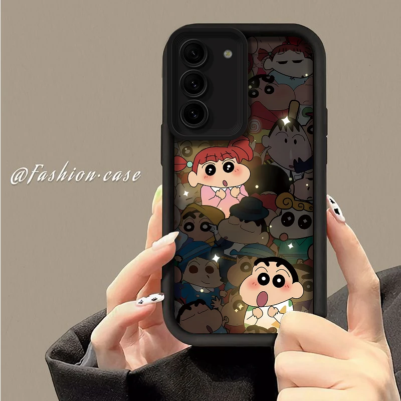 壳玛仕发光小新适用三星s21plus手机壳samsung 21ULTRA全包21fe软