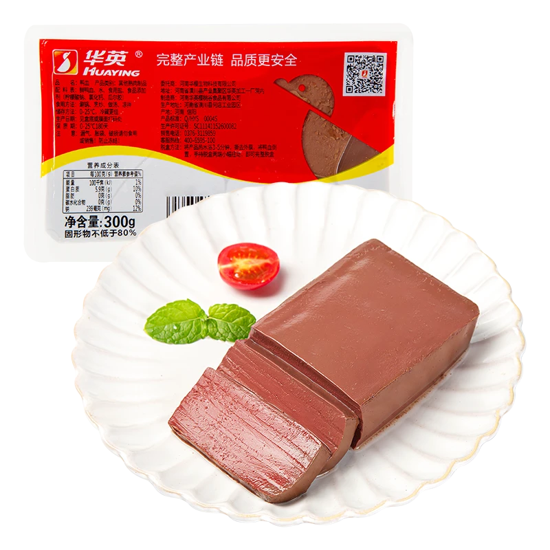 华英鸭血300g