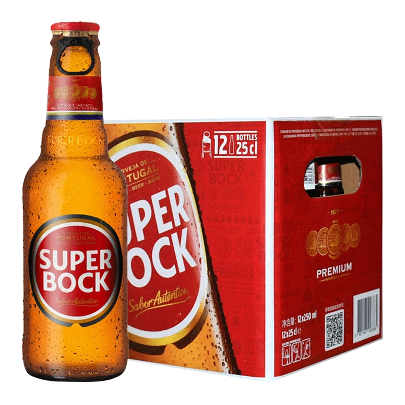 超级波克啤酒礼盒装250ml*12/箱