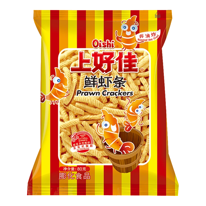上好佳鲜虾条80g
