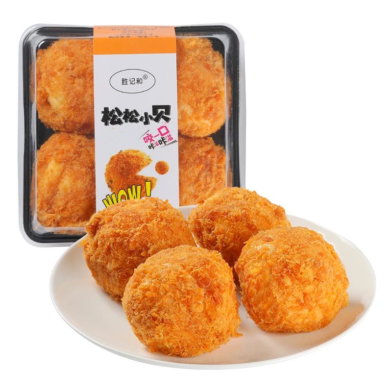 胜记和松松小贝蛋糕120g/盒