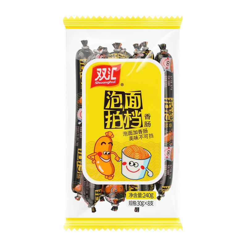 双汇泡面拍档香肠240g