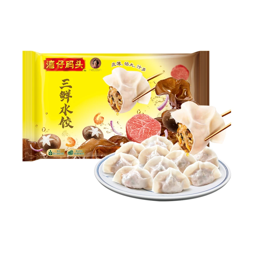 湾仔码头三鲜水饺480g