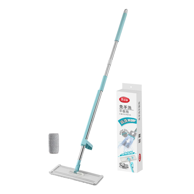 美丽雅免手洗平板拖32cm（2片拖布）