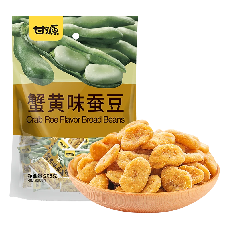 甘源蟹黄味蚕豆208g