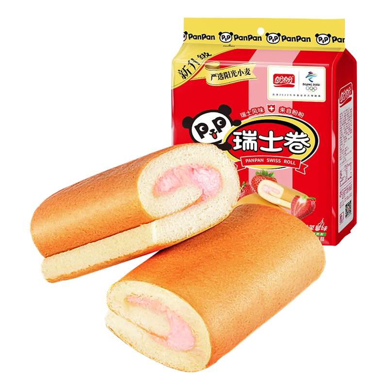 盼盼瑞士卷草莓味240g