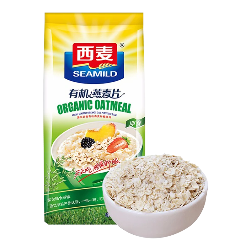 西麦即食有机燕麦片720g