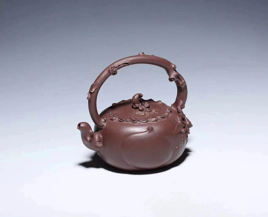 （随心．沈桃），原矿底槽清，工艺美术师沈兰萍全手工原创设计作品。