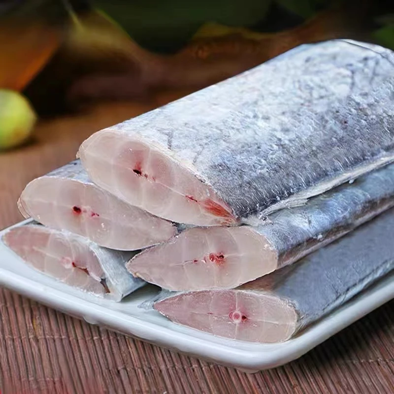 小妮家 大宽带黄海带鱼中段 鲜冻海鲜 500g/包 发6包 发顺丰冷链