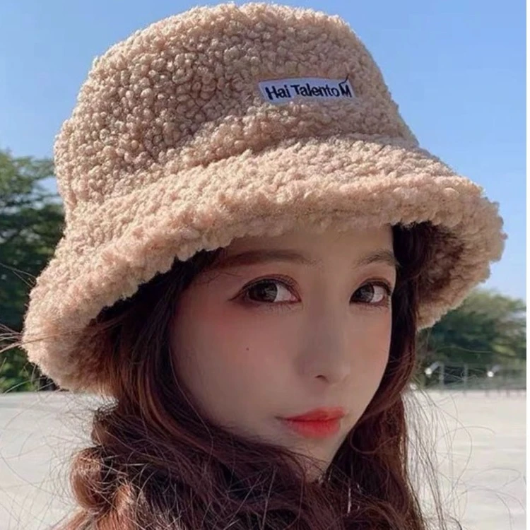 帽子女新款百搭渔夫帽圆脸显瘦网红时尚新款韩版英伦风日系盆帽