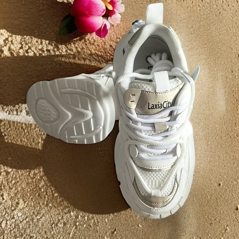 钟意宠粉-时尚百搭休闲老爹鞋9098（白色）