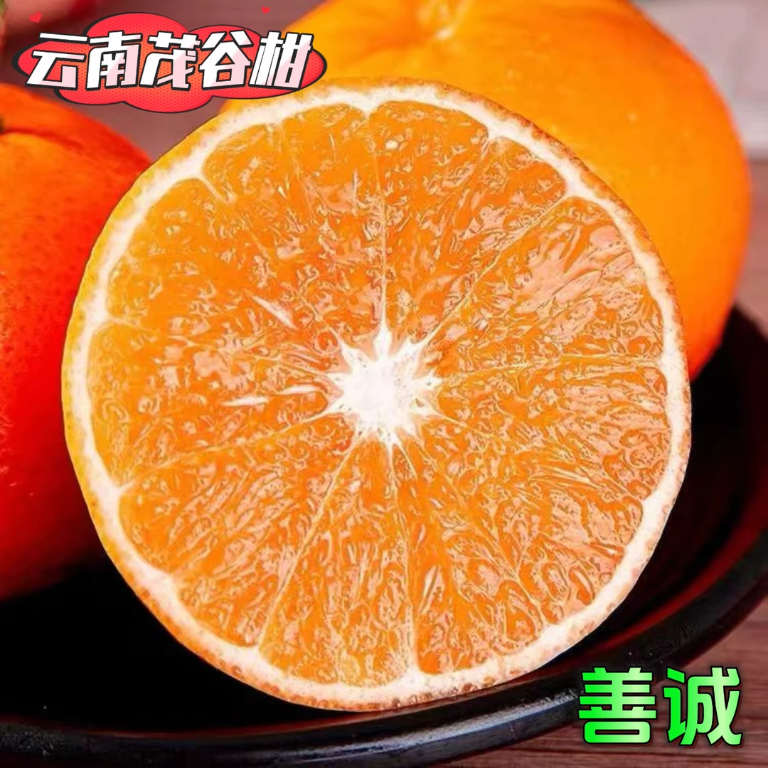 【坏果包赔】云南新鲜茂谷柑净重5/8斤现采现发香甜爆汁产地直发