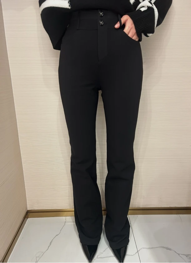 LIVELY.YAN俪妍加绒裤