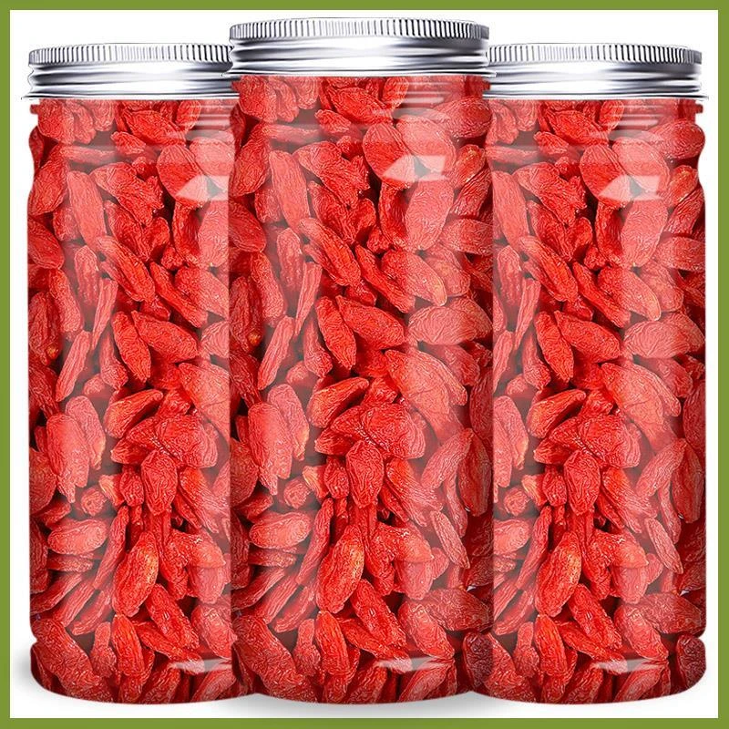 茶茶枸杞宁夏正宗苟枸杞子配红枣桑葚泡茶红枸杞泡水枸杞头茬新货