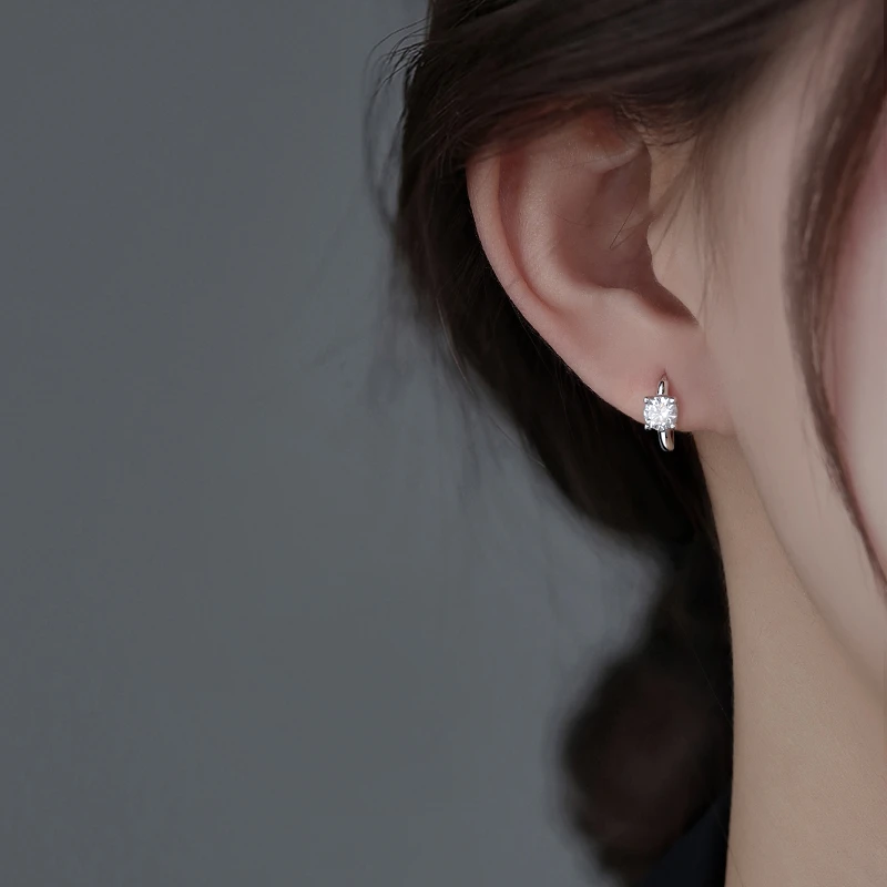 925银耳饰 纯银耳环2025火爆款耳钉轻奢小众女高级感耳扣耳饰春夏