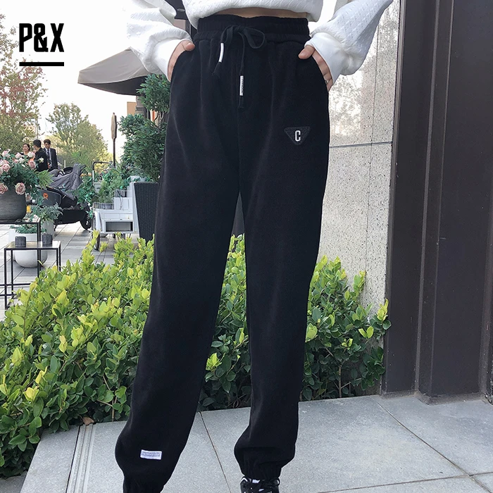 P&X设计师女装  休闲长裤 822409586 黑色