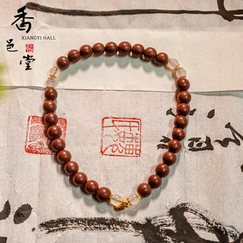 ［古法玫瑰香方］二十九子手持手串国风手工古文玩佛珠手作