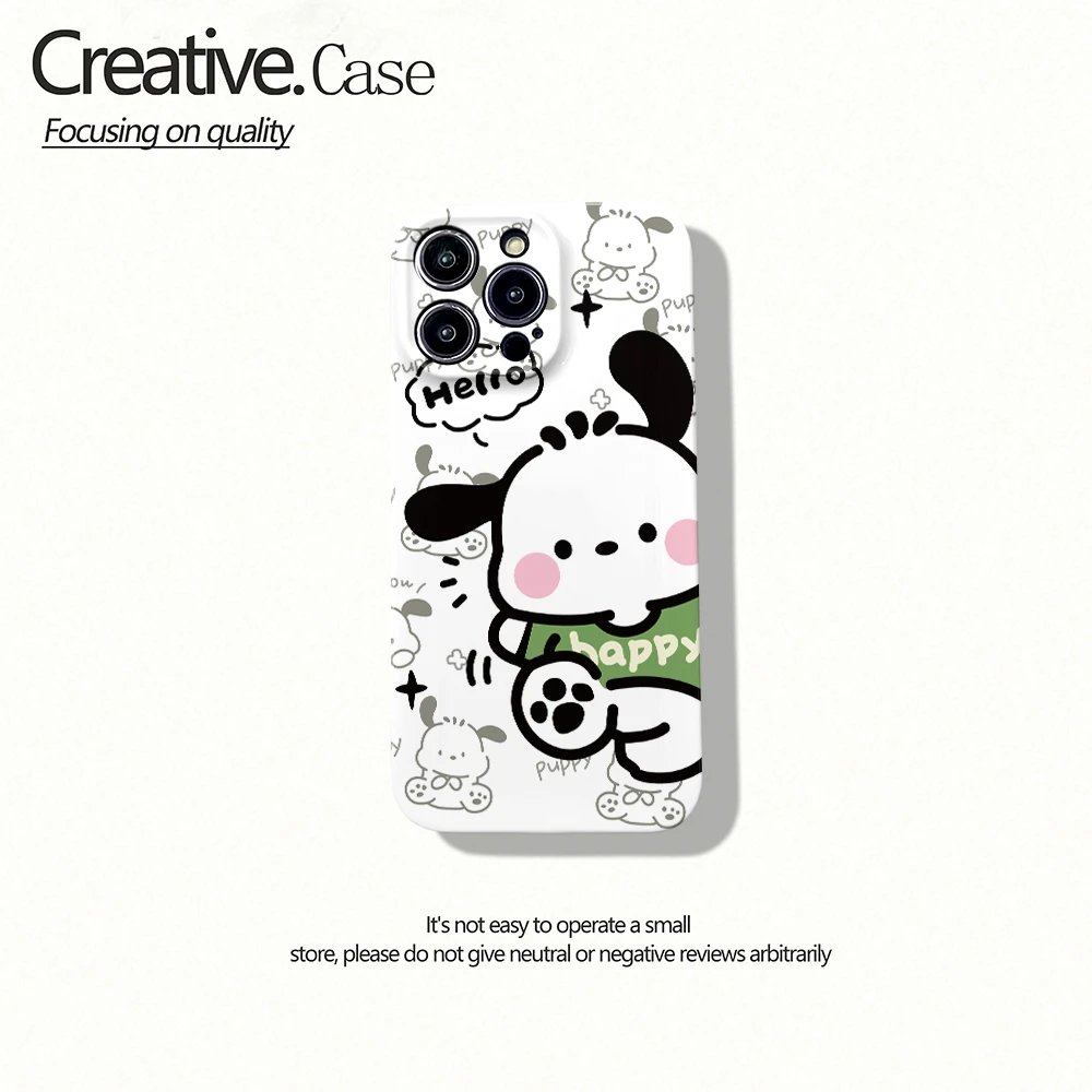 绿衣帕恰狗菲林软/硬壳适用于苹果/华为/oppo/vivo/小米/一加/红