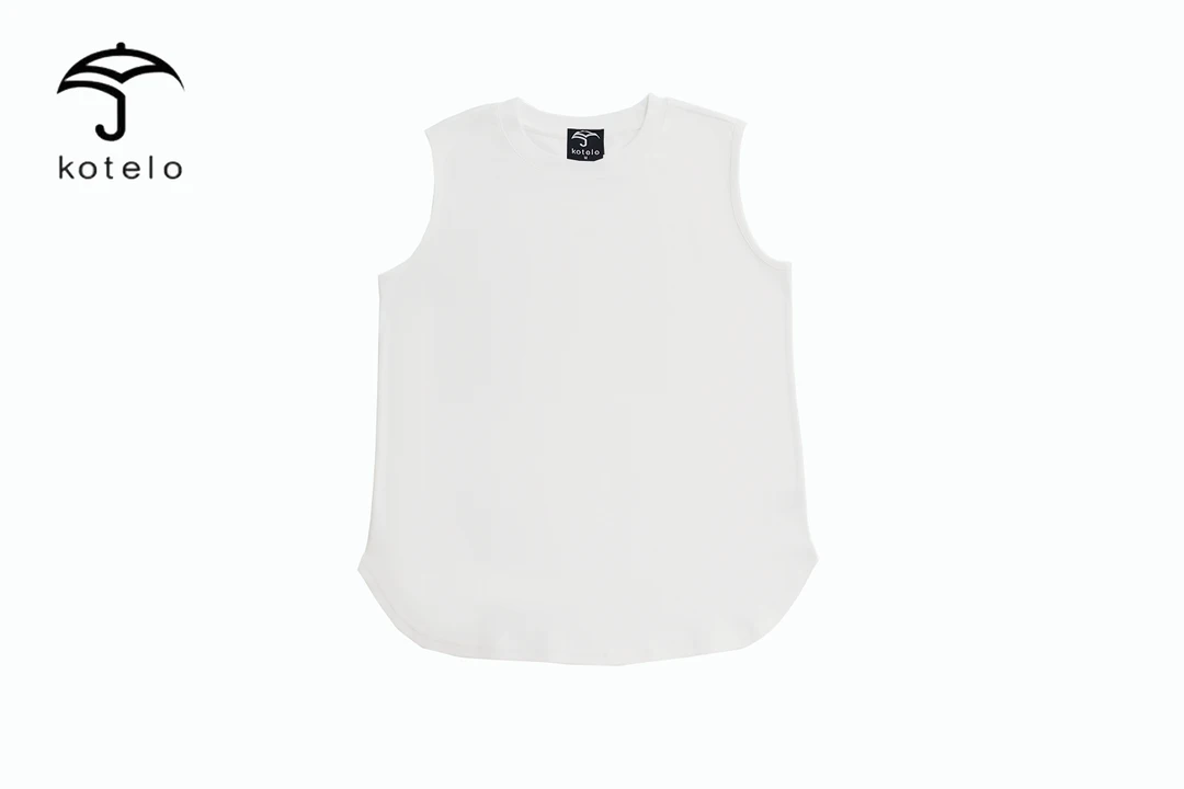Kotelo自制高密度长绒棉百搭背心