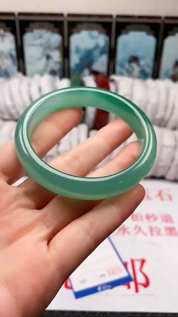 【闪购商品】玛瑙/玉髓手镯未镶嵌355+58多样性发货看清圈口下单