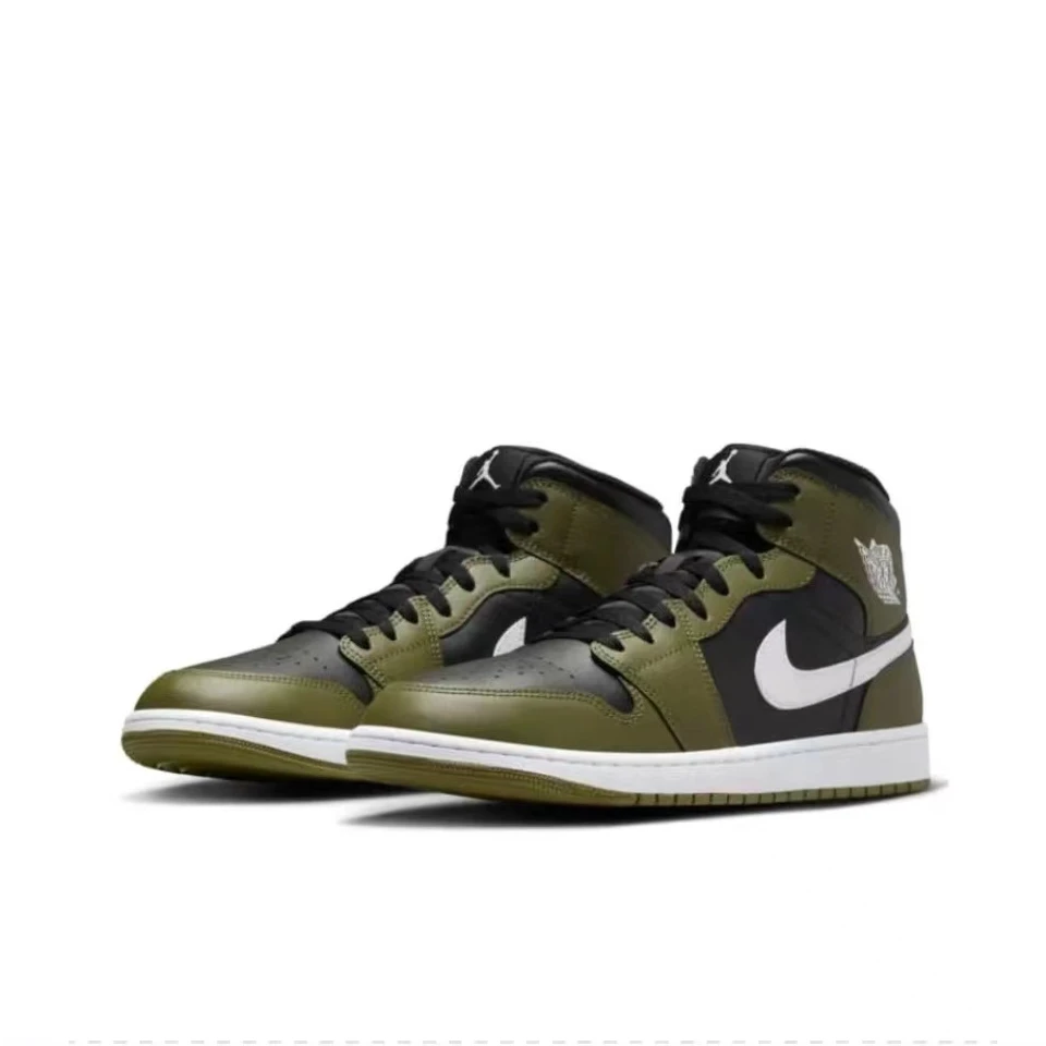 Nike耐克正品JORDAN男休闲鞋中帮鞋黑绿DQ8426-092/
