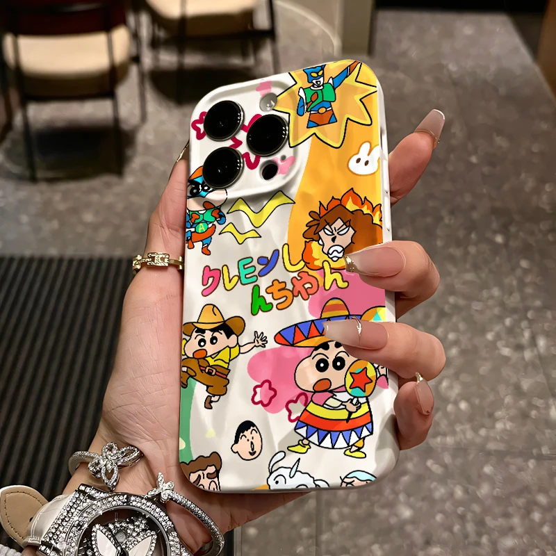 油画小新ins风适用iphone15苹果手机壳14软胶13/12Promax高颜值XM