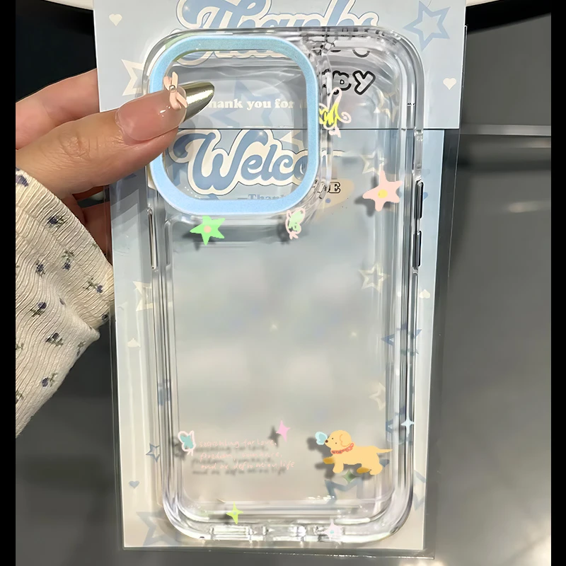 星星小狗ins风适用iphone15苹果手机壳14软胶13/12promax高颜值RQ