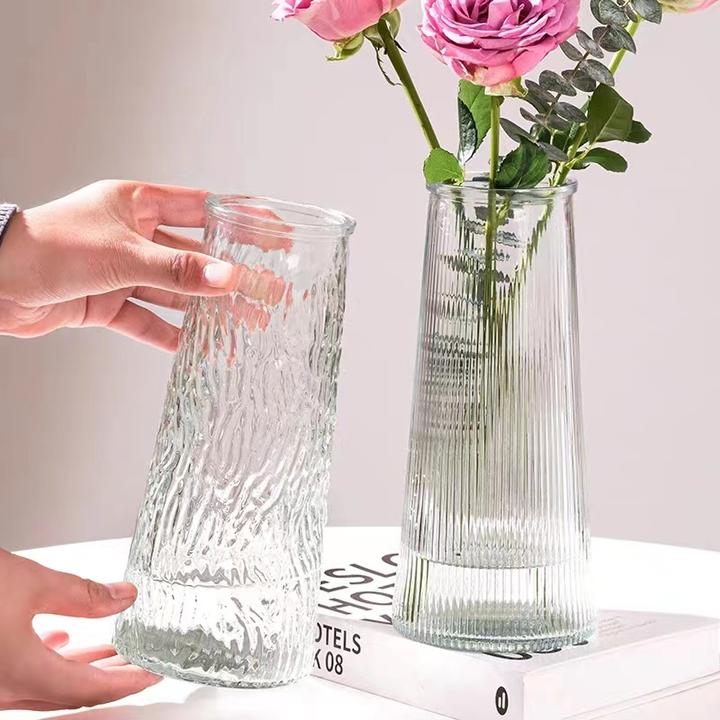 3.9元2只玻璃花瓶简约创意风格玻璃花瓶轻奢（不要拒收，破损补发）