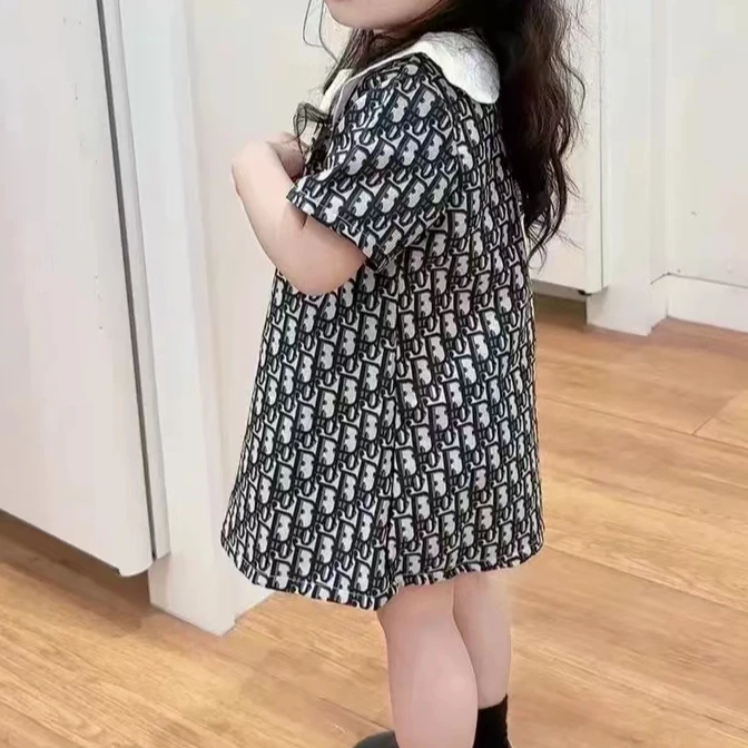 anan时尚数字字母童装时尚连衣裙TZntqz250318002