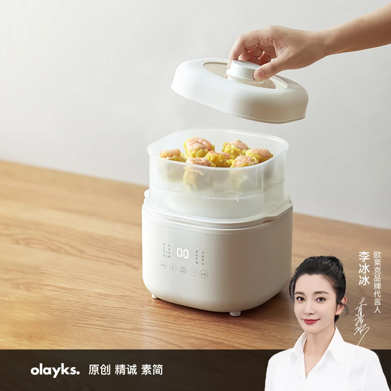 olayks欧莱克出口原款电炖锅燕窝炖盅煲汤锅煮粥家用隔水电炖盅