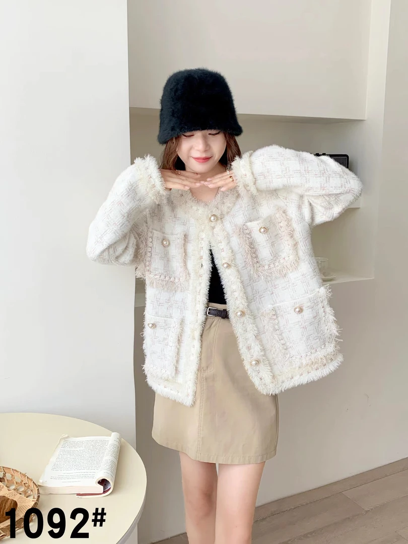 2024年新款时尚潮流网红女士小香风外套秋季女外套-1092